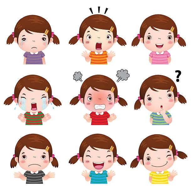 dessin de plusieurs enfants qui expriment des émotions hypersensibilité  émotions refoulées  expression émotionnelle  société et émotions  enfants hypersensibles  blessures émotionnelles  éducation émotionnelle  transgénérationnel émotionnel  stéréotypes genrés émotionnels  impact du conditionnement social  sensibilité masculine / féminine  gestion des émotions  développement personnel  écoute de soi